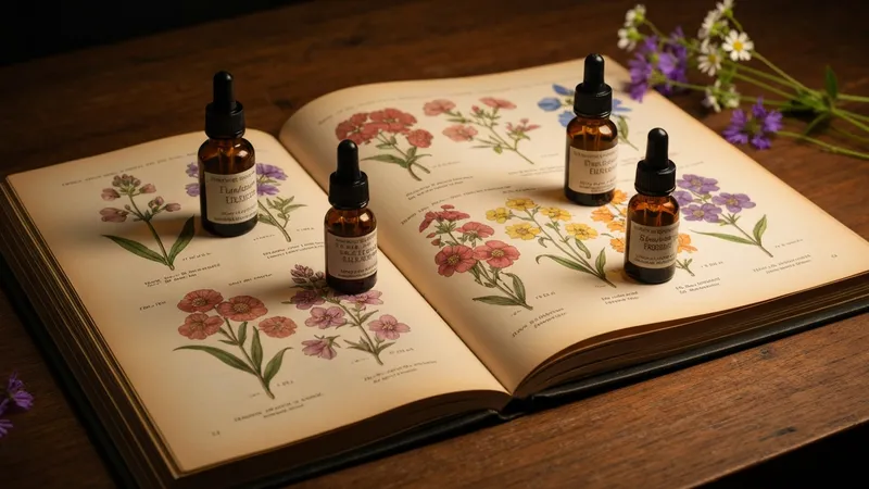 Élixirs floraux Bach pour gestion du stress quotidien